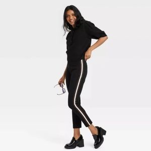 A New Day High Rise Slim Fit Stretch Ankle Pants With Side Zip